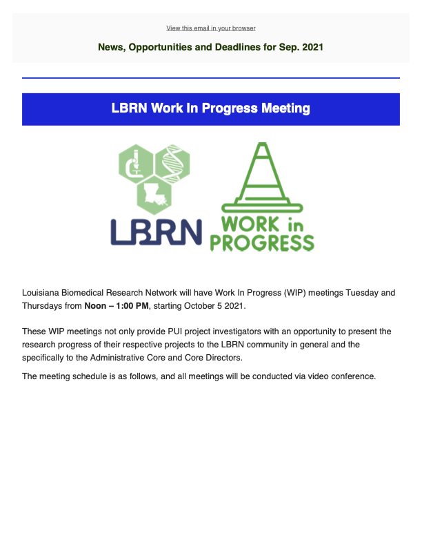 lbrn newsletter September 2021